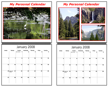 Calendar Samples